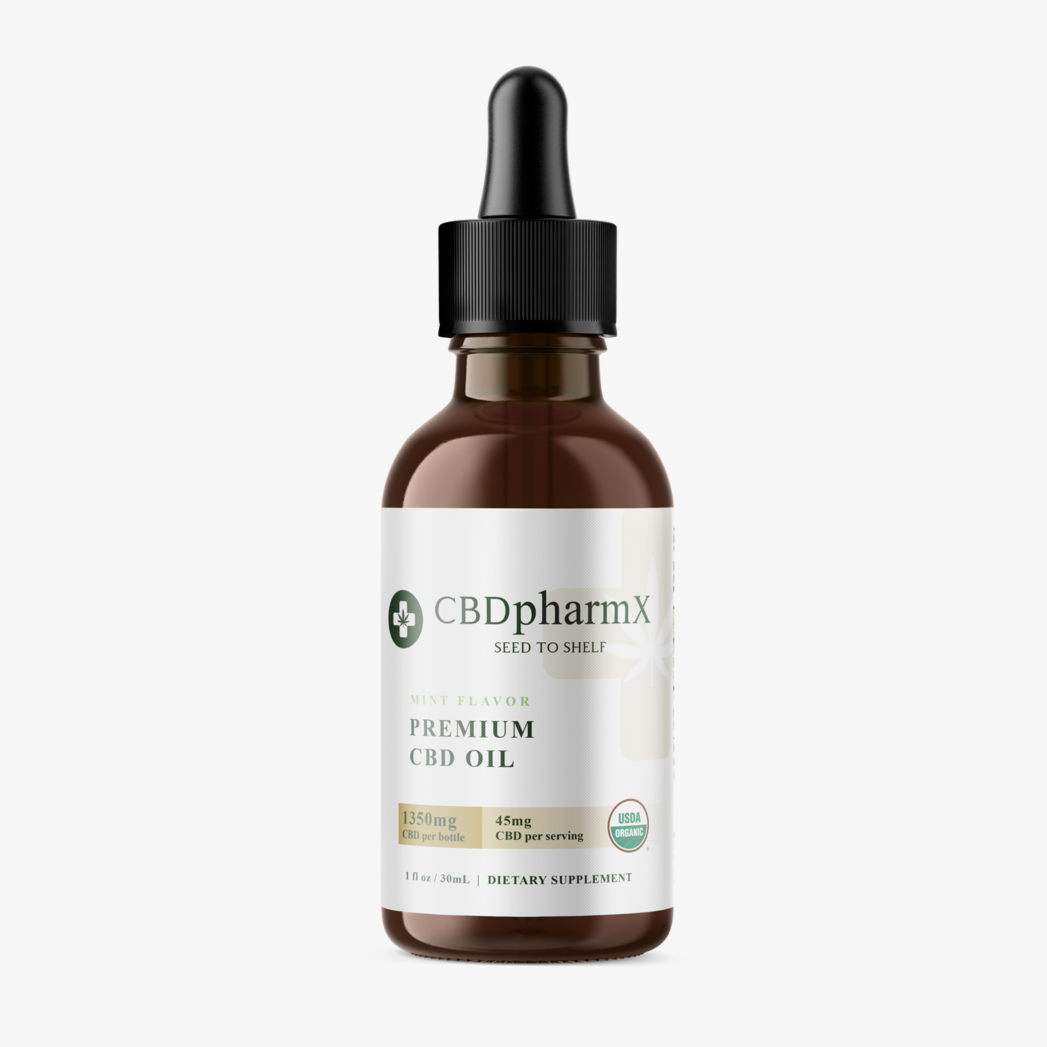 PREMIUM CBDオイル Premium CBD Oil (Mint Flavor) – CBDpharmX